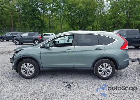2012 Honda Cr-V Ex-L from USA, damaged, VIN 2HKRM4H72CH616827